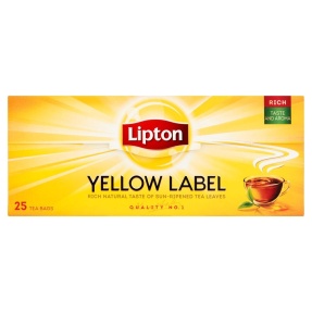 LIPTON Yellow Label Herbata czarna 25 torebek 50 g