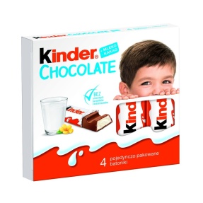 KINDER CHOCOLATE x 4 sztuki