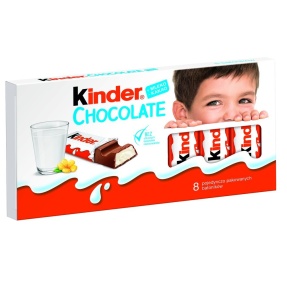 KINDER CHOCOLATE 100g x 10 sztuk