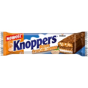 Knoppers Baton orzeszki ziemne 40 g x 24 sztuki