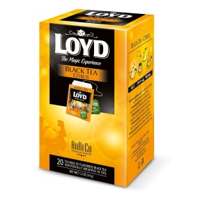 Herbata HORECA LOYD Black Tea Citrus 20 torebek