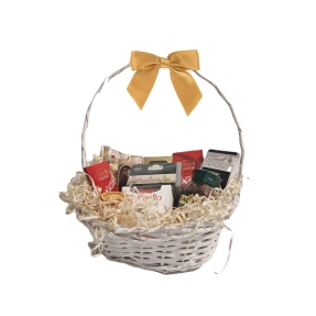 Kosz świąteczny bez alkoholu – Zestaw prezentowy prezent nr 1