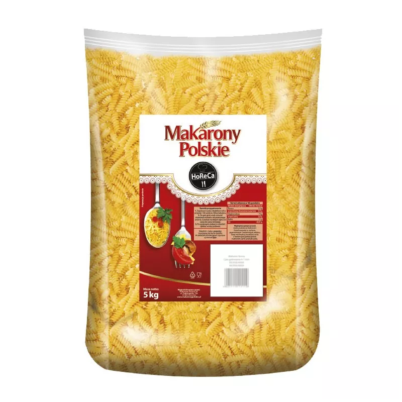 Makaron MAKARONY POLSKIE Świderki 5000g