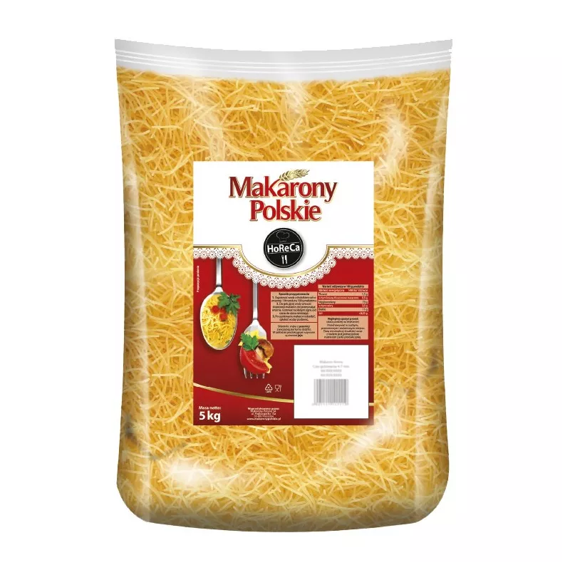 Makaron MAKARONY POLSKIE Nitki 5000g