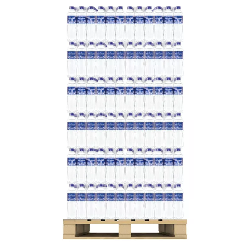 Ustronianka biała 0.5 l. gazowana x 1368 butelek paleta