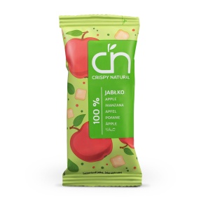 Crispy Natural Jabłko suszone kostka 12g x 32 sztuki