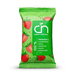Crispy Natura truskawka suszona 100% 10g x 20 sztuk