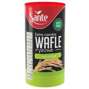 Sante Wafle ryżowe naturalne extra cienkie 110g