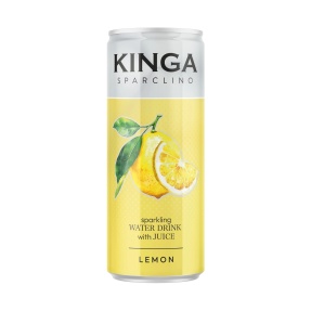 Kinga Pienińska Sparclino cytryna 250 ml x 12 sztuk