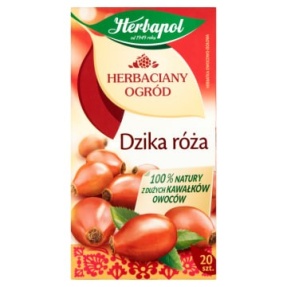 HERBAPOL Herbaciany ogród Herbata owocowo-ziołowa Dzika Róża 20 torebek 80 g