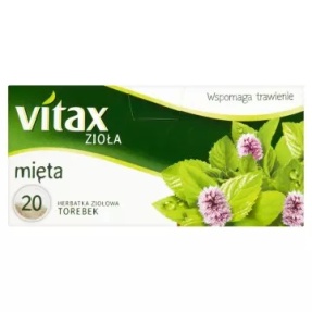 VITAX Zioła Mięta 20 torebek 1 szt