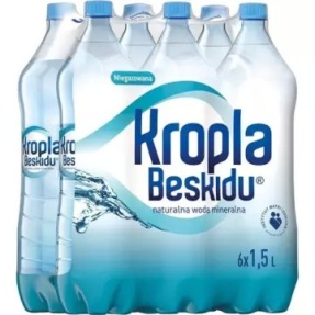KROPLA BESKIDU 1.5 l. niegazowana 504 butelki PALETA